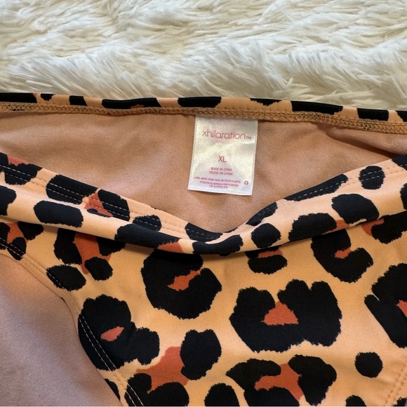 Xhilaration from Target brown & black leopard 🐆 patterned Bikini 👙 XL - Picture 6 of 16